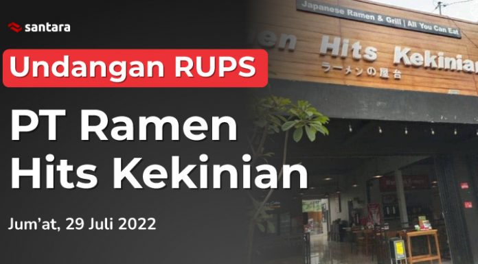 RUPS PT RAMEN HITS KEKINIAN