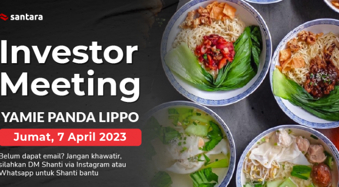 INVESTOR MEETING YAMIE PANDA LIPPO