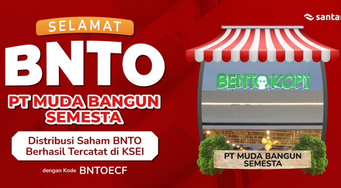 DISTRIBUSI SAHAM PT MUDA BANGUN SEMESTA BERHASIL TERCATAT DI KSEI
