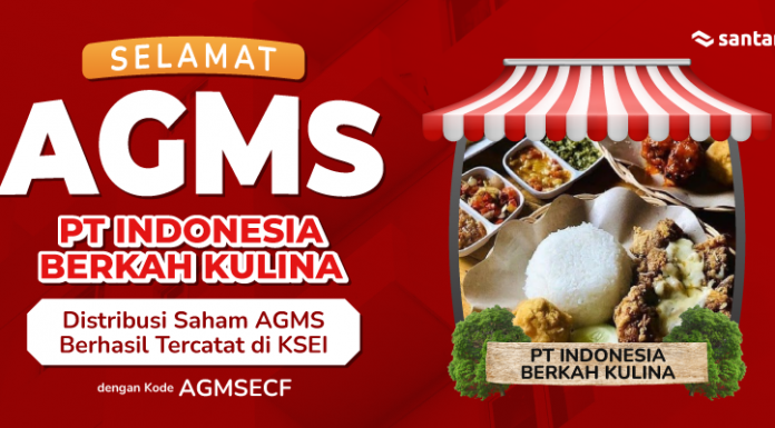 DISTRIBUSI SAHAM PT INDONESIA BERKAH KULINA BERHASIL TERCATAT DI KSEI