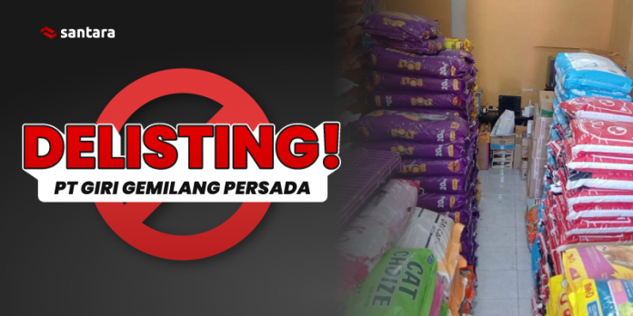 PT Giri Gemilang Persada-delisting