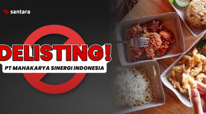 PT MAHA KARYA SINERGI INDONESIA RESMI DELISTING DARI SANTARA