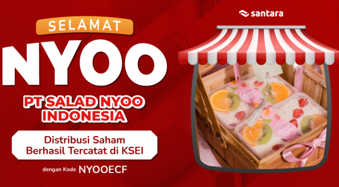 DISTRIBUSI SAHAM PT SALAD NYOO INDONESIA BERHASIL TERCATAT DI KSEI