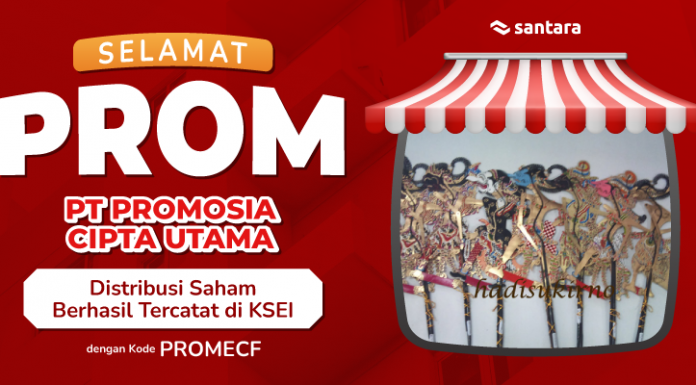 DISTRIBUSI SAHAM PT PROMOSIA CIPTA UTAMA BERHASIL TERCATAT DI KSEI